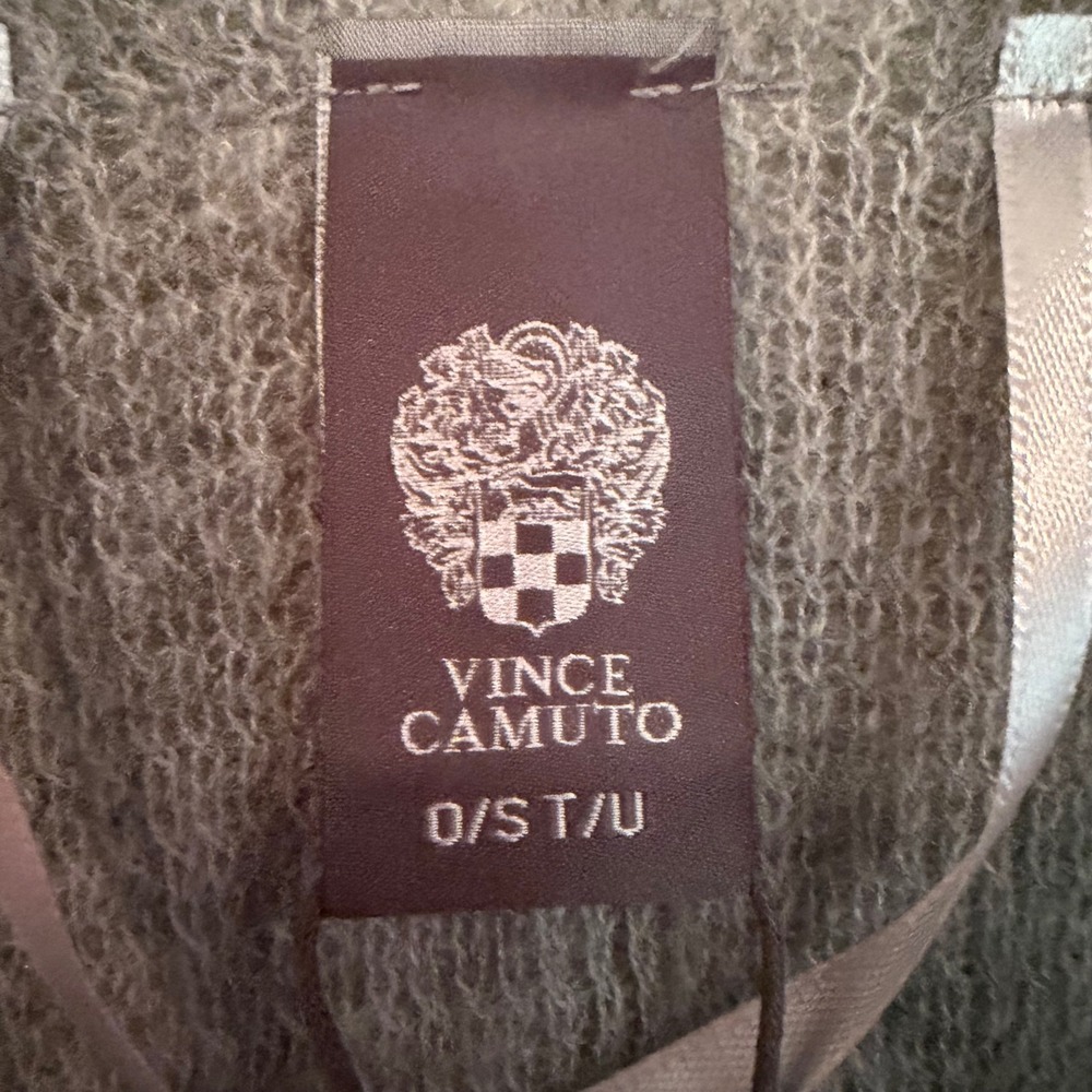Vince Camuto Feels Like Home Ruana Poncho Women's‎ One Size Gray Boho Western - Picture 5 of 7